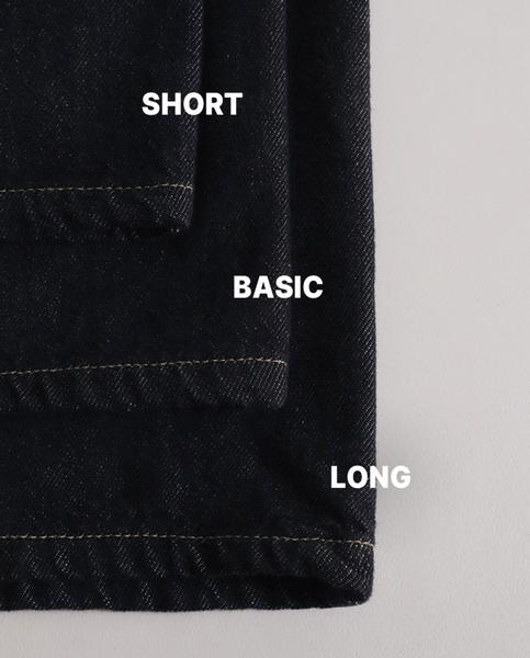 [SLOWAND] # SLOWMADE More Wide Napping Denim Pants