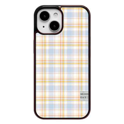 [dear my muse.] Vintage Check Skirt ver.3 Epoxy Phone Case