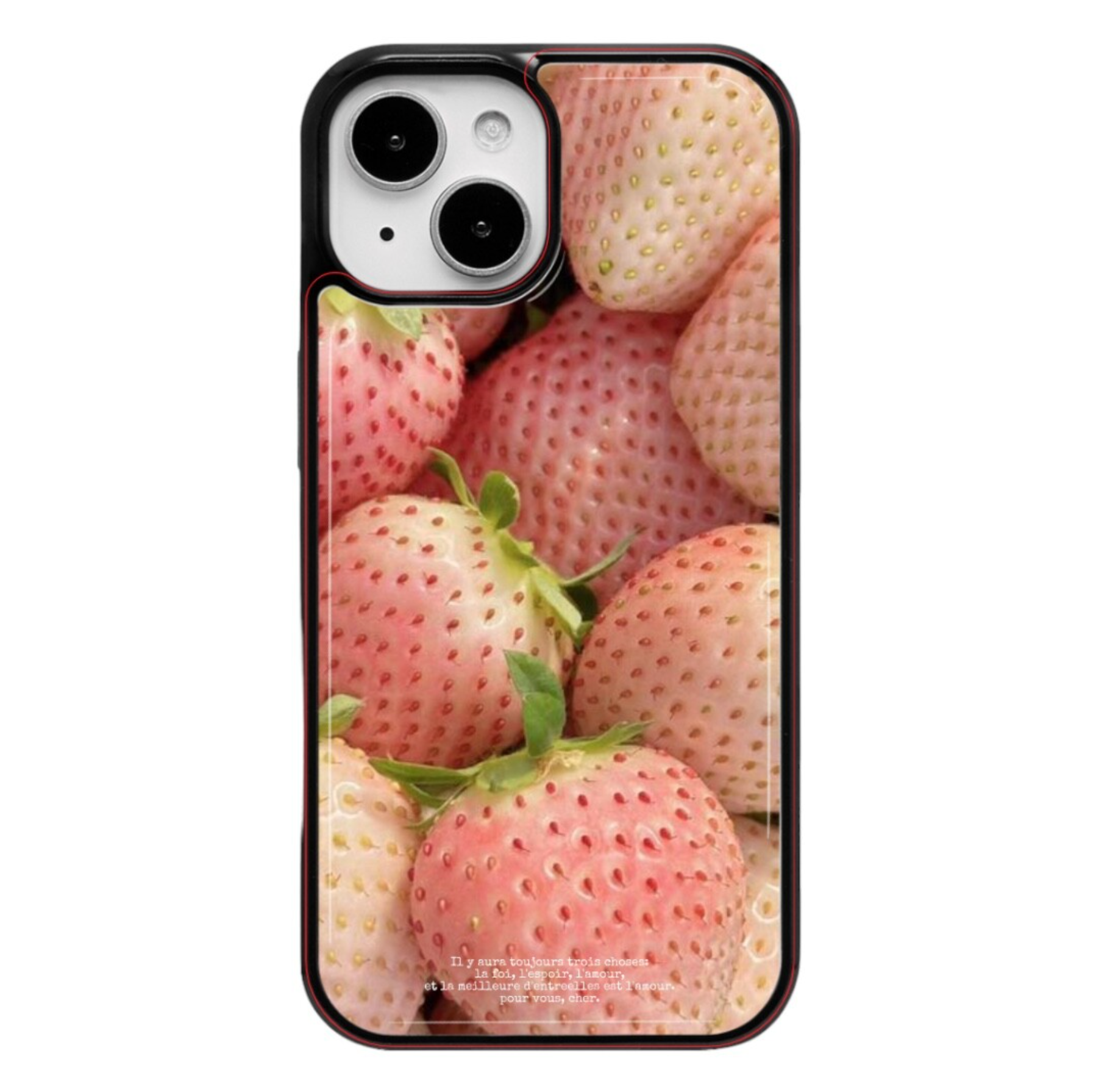 [dear my muse.] Strawberry Field ver.1 Epoxy Phone Case