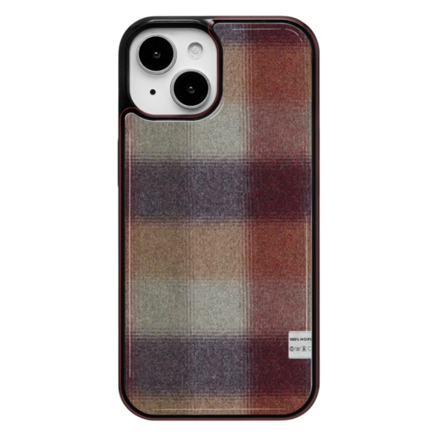 [dear my muse.] Vintage Check Skirt ver.6  Epoxy Phone Case