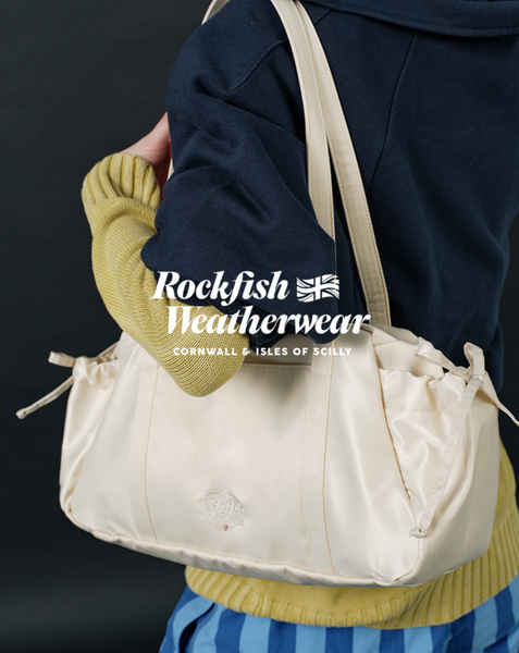 [Rockfish Weatherwear] RIBBON DUFFLE BAG  (4colours)