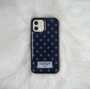 [YOUTH SPIRIT] Snow Dot Epoxy Case Bumper Deep Blue