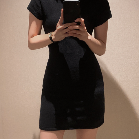 [SLOWAND] Under Whole Garment Knitwear Dress (Premium Knitwear)