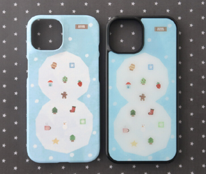 [KEZIM VILLAGE] SNOWMAN Hard / Glass Bumper / MagSafe Case