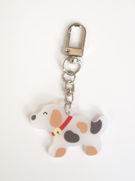 [KEZIM VILLAGE] PUPPY Keyring - RED BELL