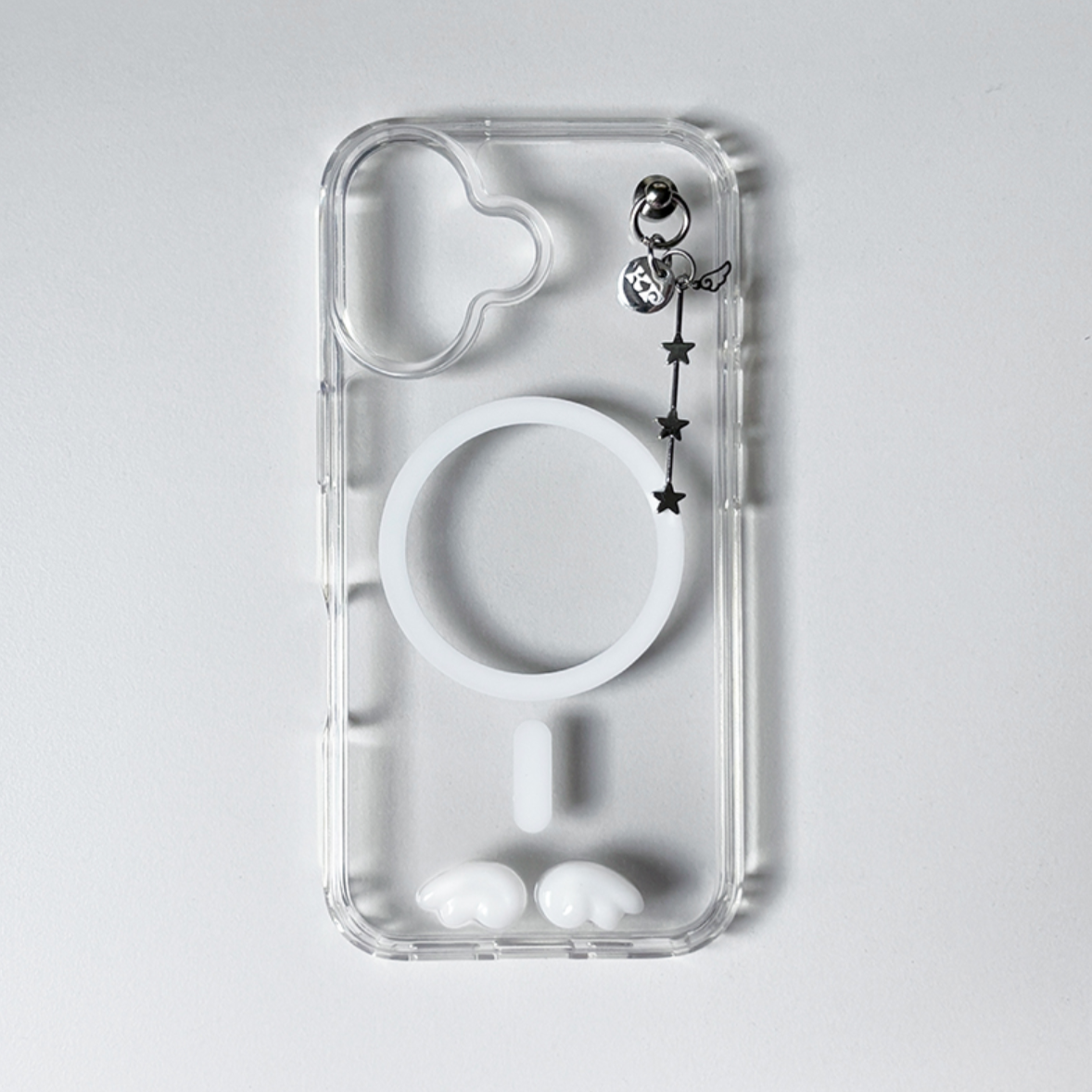 [Kim cupid] Angel case - White Jelly / MagSafe Case