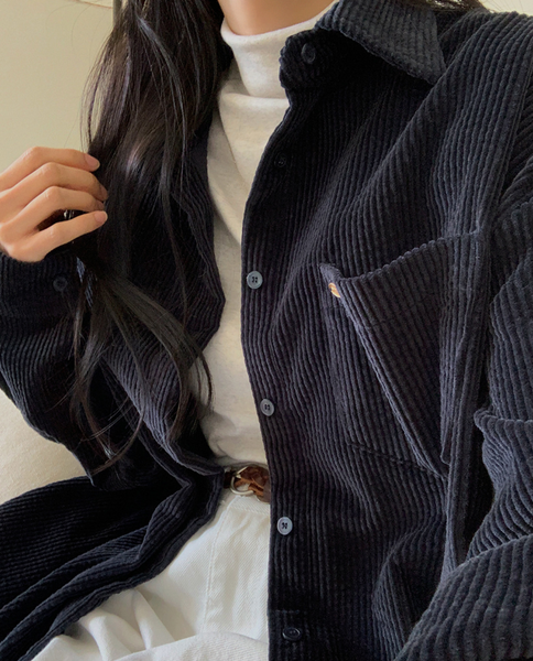 [FROM HEAD TO TOE] *Love From* Tippon Corduroy Shirt