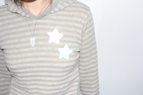 [hippiedippy] felt star ⚝ brooch (5colour)