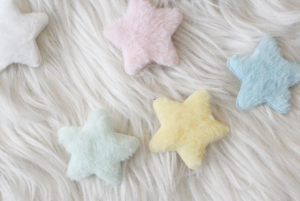 [hippiedippy] felt star ⚝ brooch (5colour)