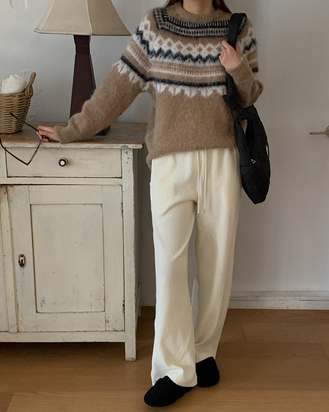 [FROM HEAD TO TOE] Harron Round Nordic Knitwear