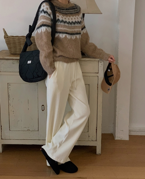 [FROM HEAD TO TOE] Harron Round Nordic Knitwear