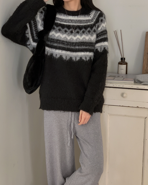 [FROM HEAD TO TOE] Harron Round Nordic Knitwear