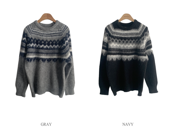 [FROM HEAD TO TOE] Harron Round Nordic Knitwear