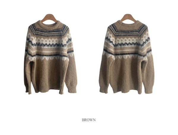 [FROM HEAD TO TOE] Harron Round Nordic Knitwear