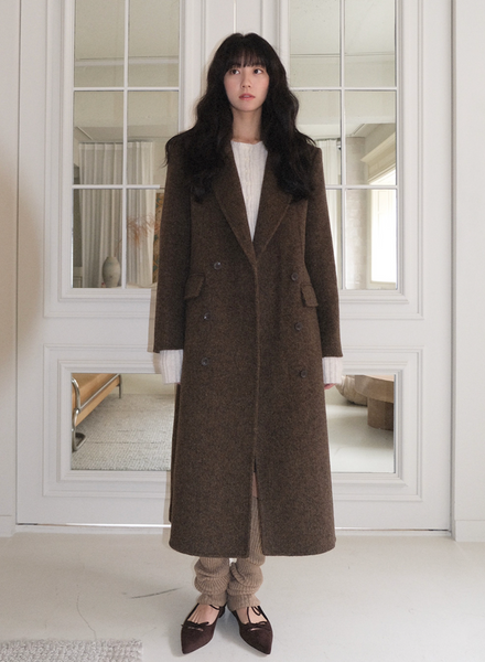 [WITHBLOOM] PREFRITT : Bournemouth Merino Wool Handmade Coat Camel