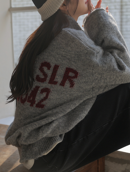 [FRENCHCHIC] Hem String Half Zip-Up Wool Knitwear