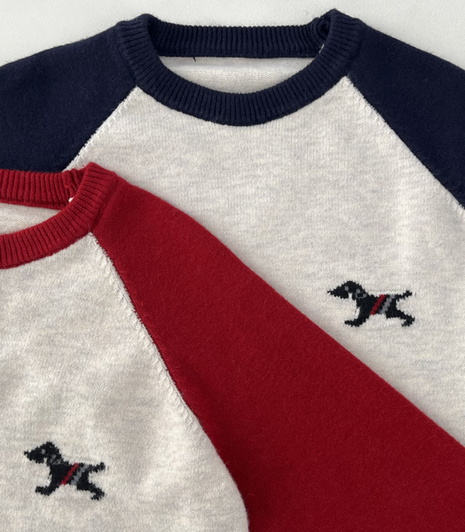 [FRENCHCHIC] Colour Raglan Knitwear