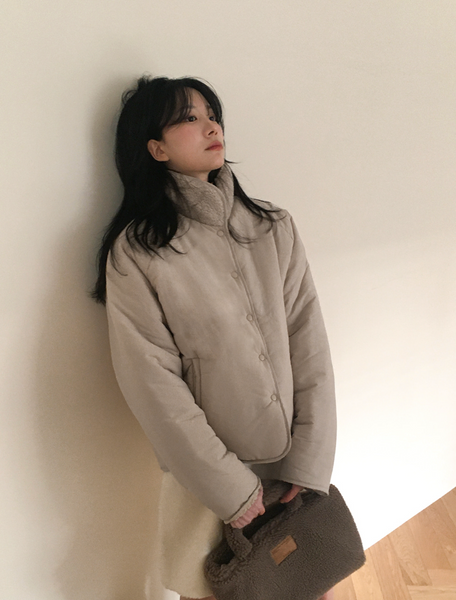 [SLOWAND] # SLOWMADE Winter Reversible Padded Jacket