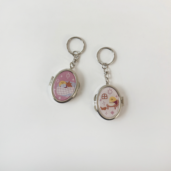 [second morning] Mirror Keyring