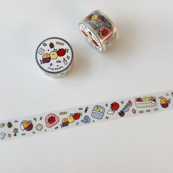 [second morning] Pajama Party Kisscut Masking tape