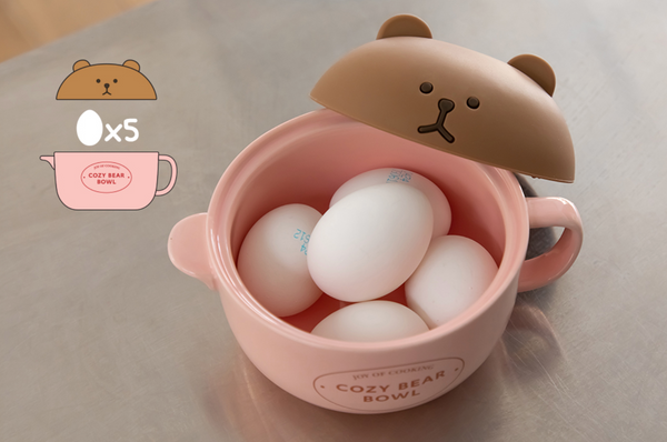 [Dailylike] Cozy Bear Ceramic Microwave Cup