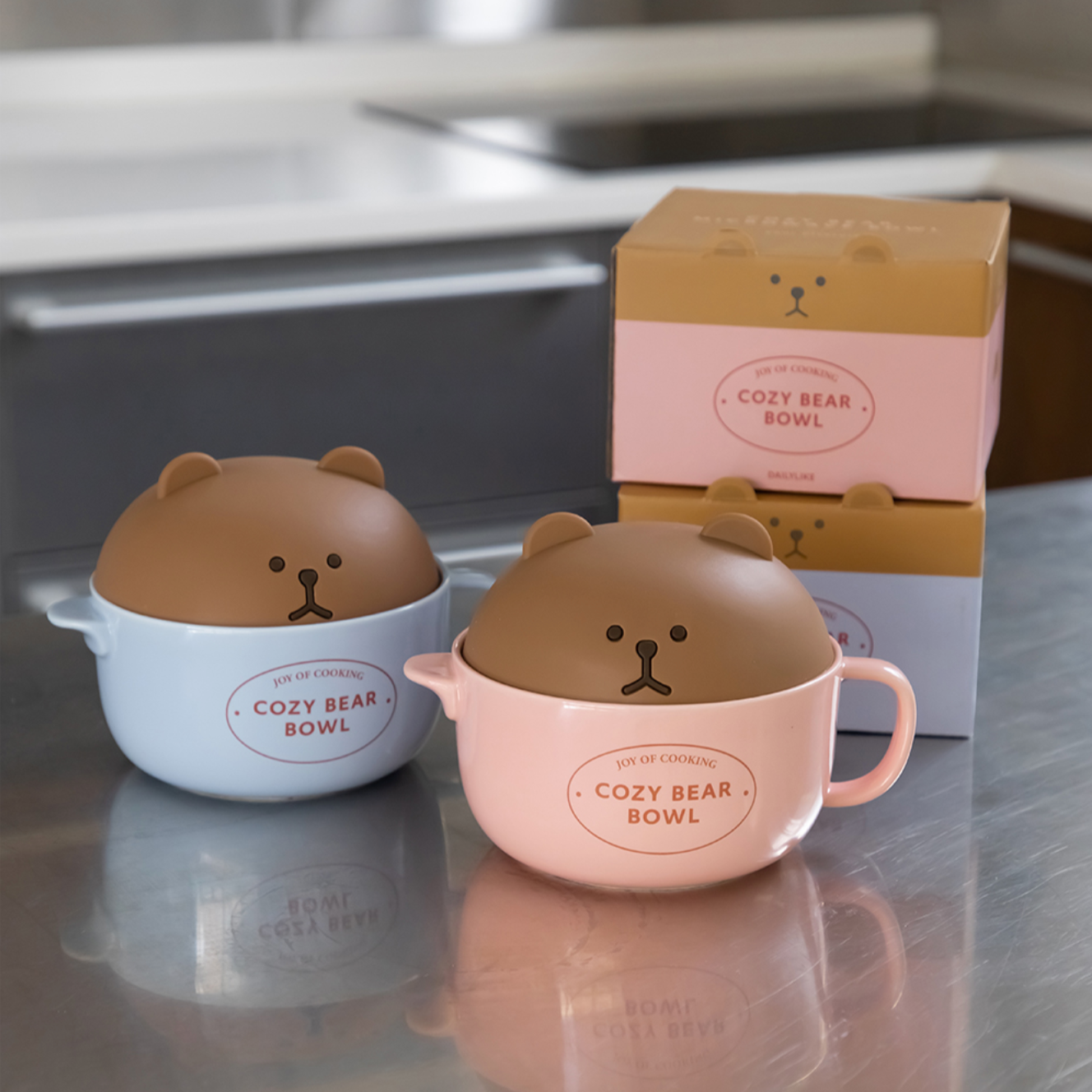 [Dailylike] Cozy Bear Ceramic Microwave Cup