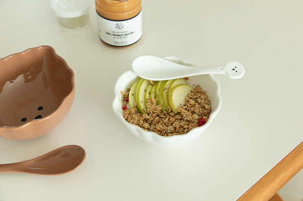 [Dailylike] Cereal Bowl + Spoon Set