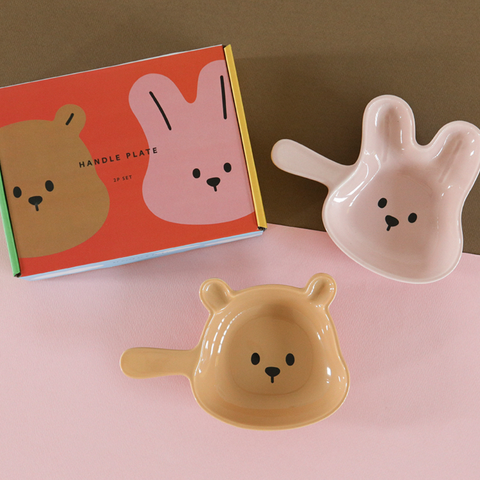 [Dailylike] Handle Plate 2P Set