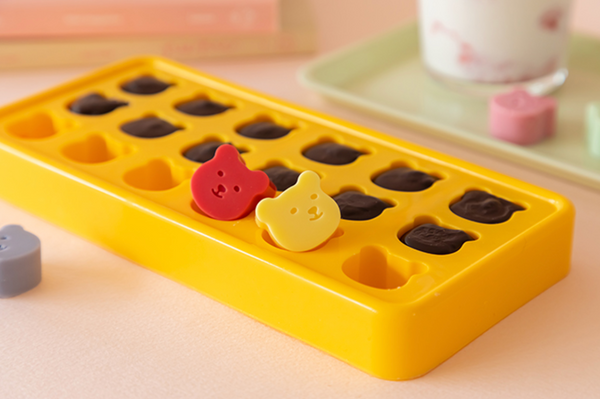 [Dailylike] Silicone Ice Cube Tray - 01 Jelly Bear