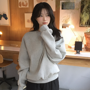 [SLOWAND] # SLOWMADE Wool Napping All Day Sweatshirt