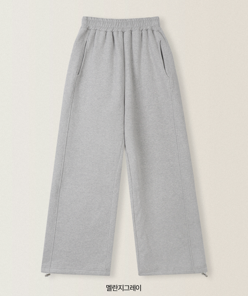 [SLOWAND] # SLOWMADE Wool Napping Two-way Pants