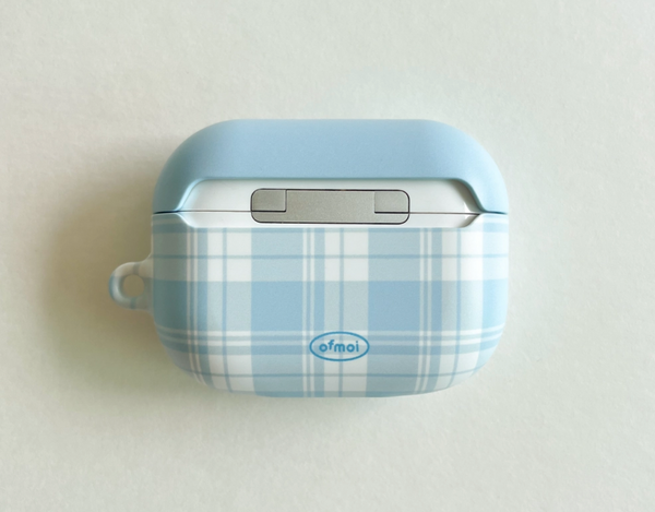 [ofmoi] Soft Blue Airpods Case (Matte)