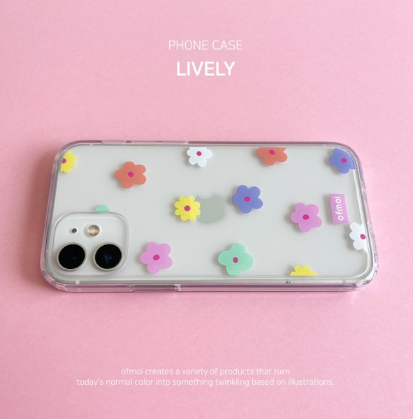 [ofmoi] Lively Clear Phone Case (MagSafe)