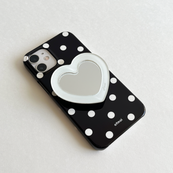 [ofmoi] Black Dot Phone Case (4Types)