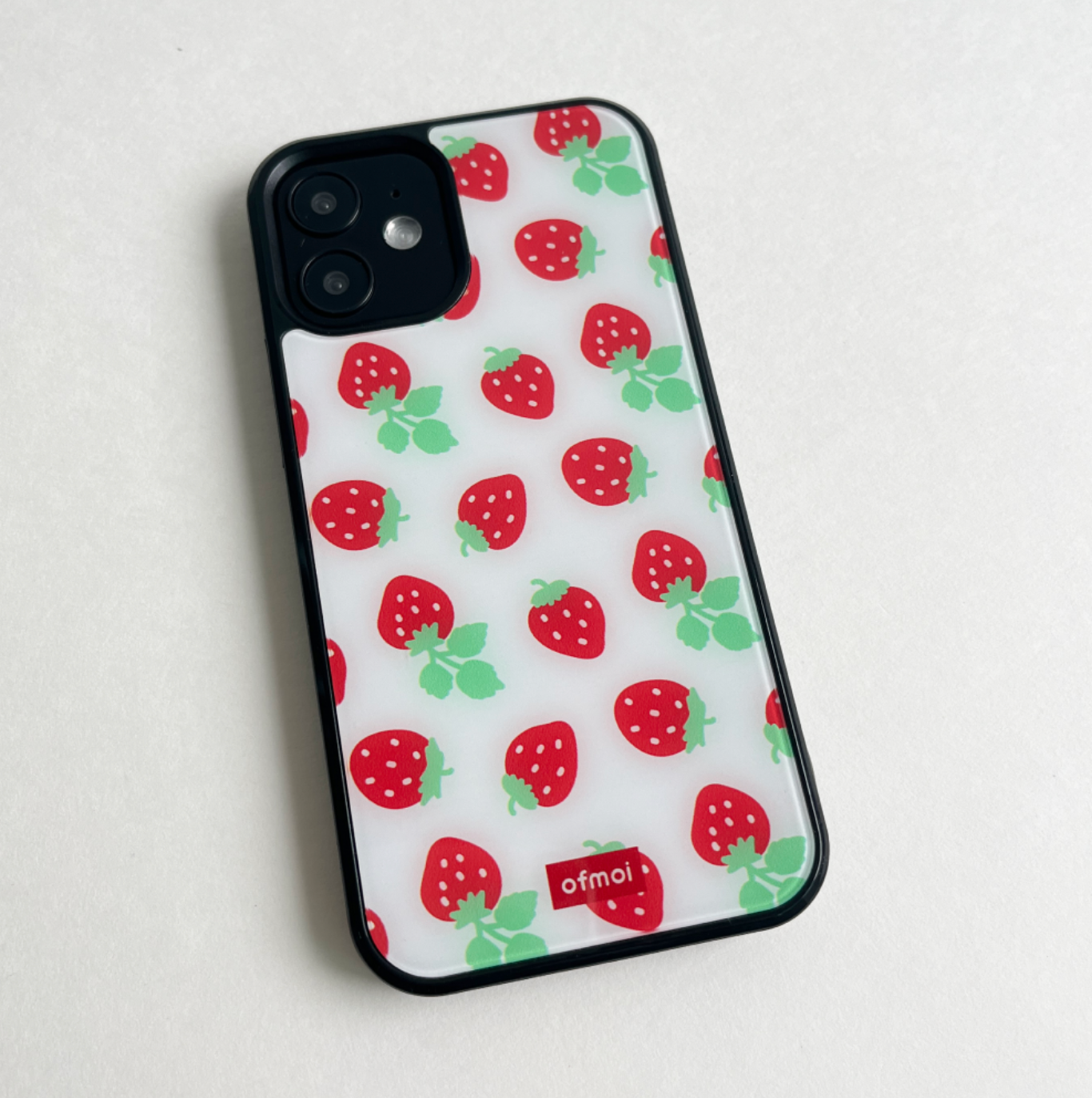 [ofmoi] Red Berry Epoxy Phone Case (2Types)