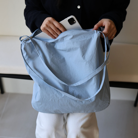 [mucu and ebony] More Mellow Bag Blue