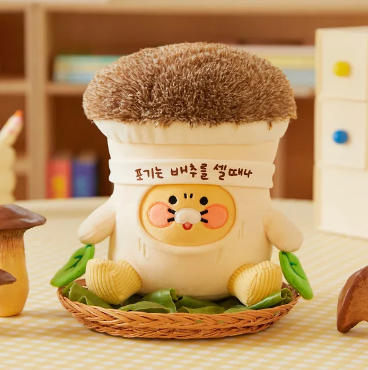 [KAKAO FRIENDS] Mushroom Choonsik Doll 19cm