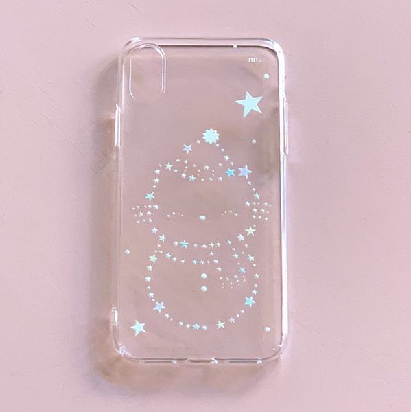 [nn.] Milkyway Jelly Case (Snow Cat)