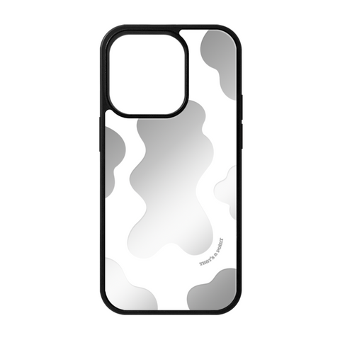 [That's a point] Cow Wave (ver.2) Mirror Case (MagSafe)