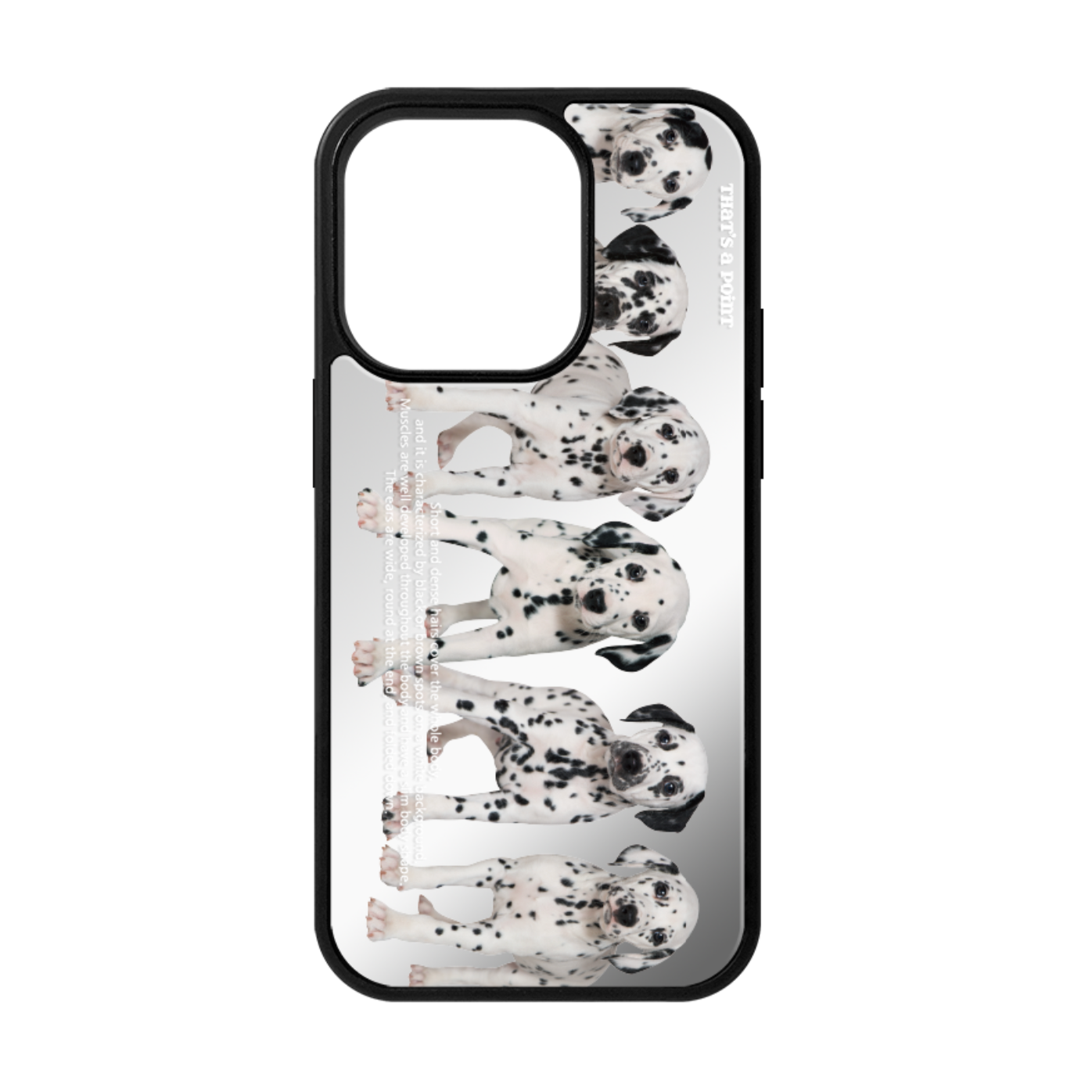 [That's a point] Dalmatian Mirror Case (MagSafe)