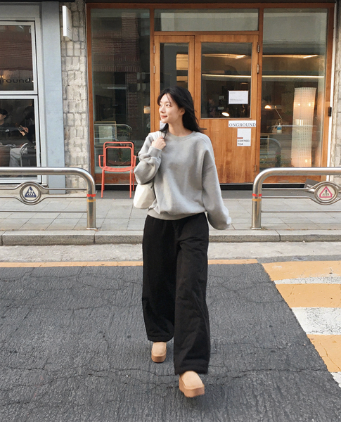 [SLOWAND] # SLOWMADE Winter Warm Padded Pants / Skirts