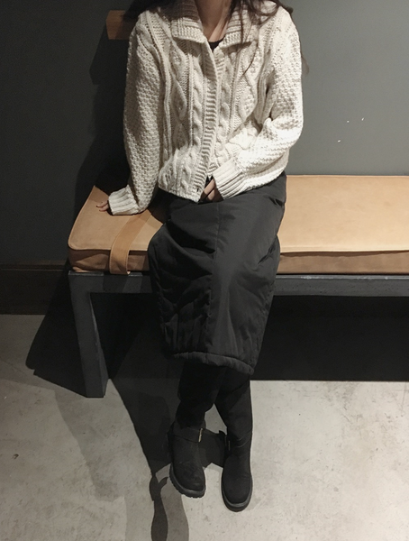 [SLOWAND] # SLOWMADE Winter Warm Padded Pants / Skirts