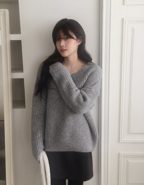 [SLOWAND] # SLOWMADE Shine Glitter Mood Soft Knitwear