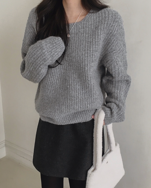 [SLOWAND] # SLOWMADE Shine Glitter Mood Soft Knitwear