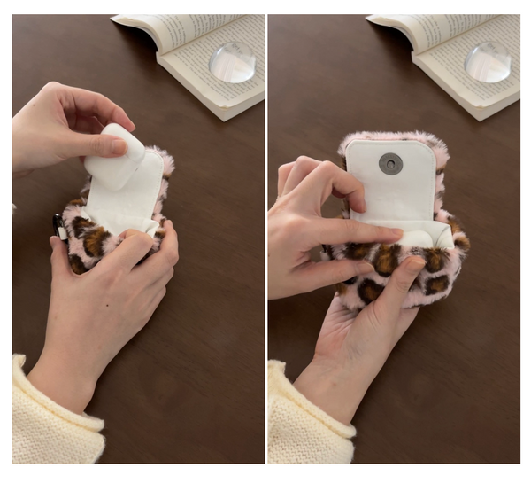 [NOT THINK] Leopard Airpods Pouch Case