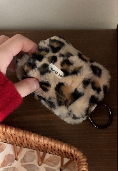 [NOT THINK] Leopard Airpods Pouch Case