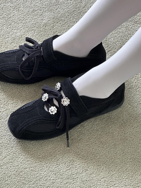 [KHIHO] PINKING MARYSNEAKERS JANE SNEAKERS / BLACK