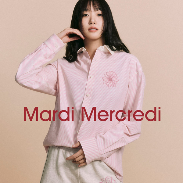 [MARDI MERCREDI] OXFORD SHIRT STRIPE PINK