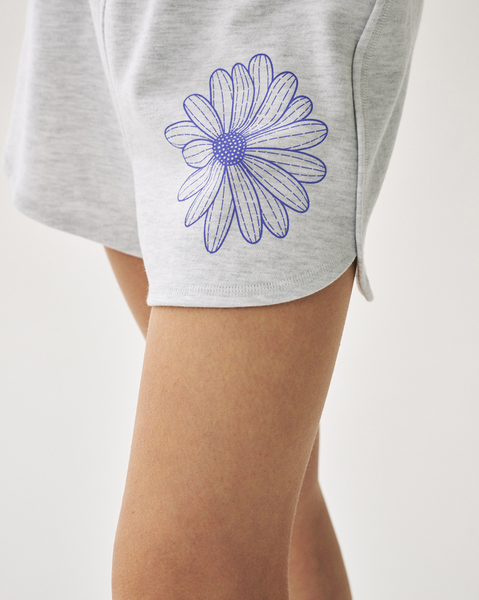 [MARDI MERCREDI] MINI SWEAT SHORTS FLOWER (5colours)