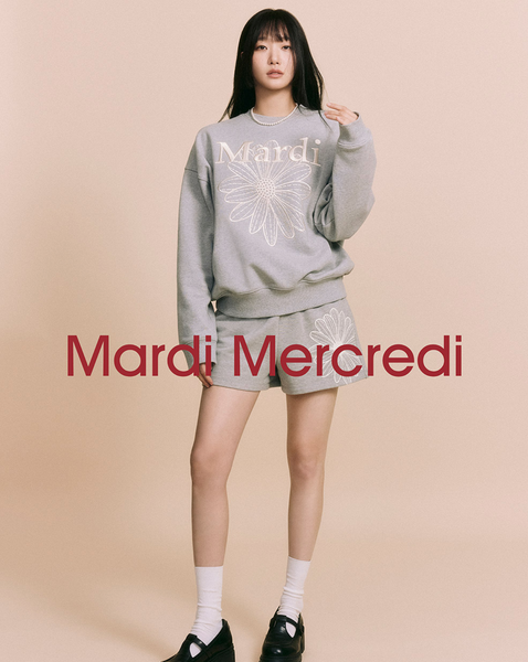 [MARDI MERCREDI] SWEAT SHORTS FLOWER (5colours)